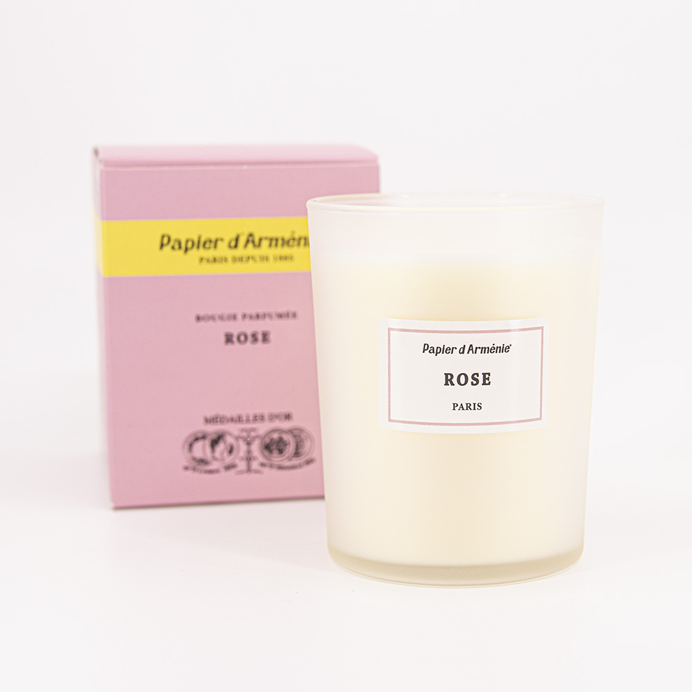 Scented candle Rose