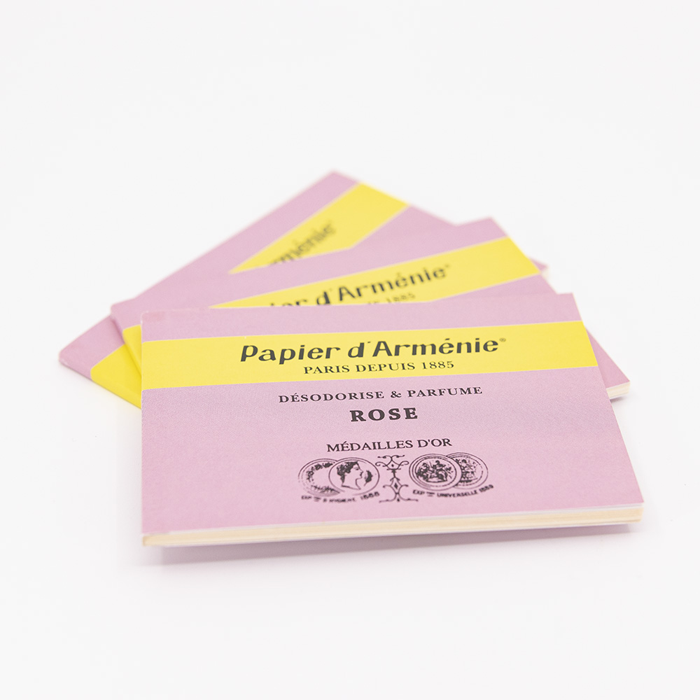 Ароматическая бумага Papier d’Arménie Rose